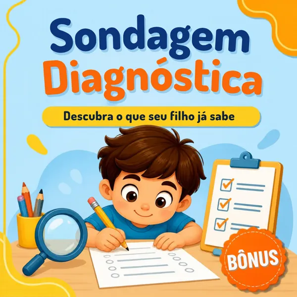 Capa da apostila Sondagem Diagnóstica
