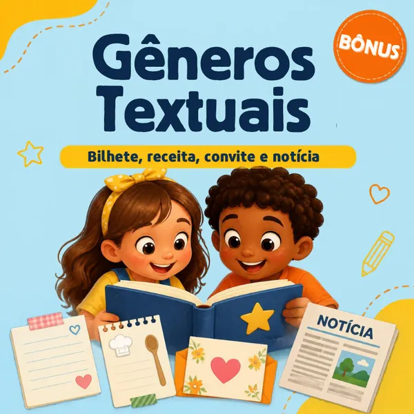 Capa da apostila Gêneros Textuais