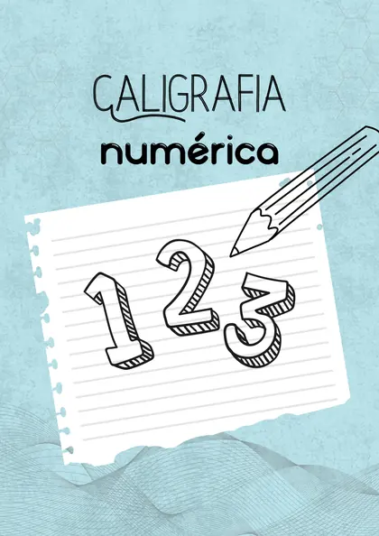 Apostila Caligrafia numérica