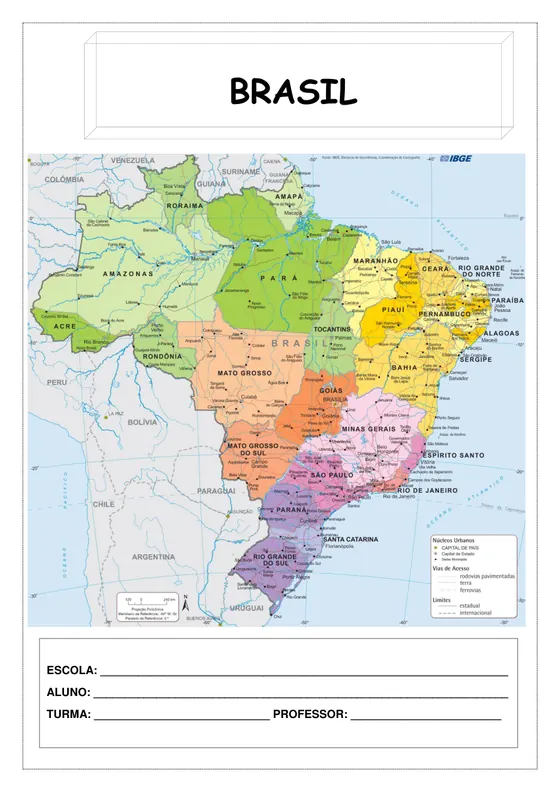 Atividade de reforço escolar do Kit