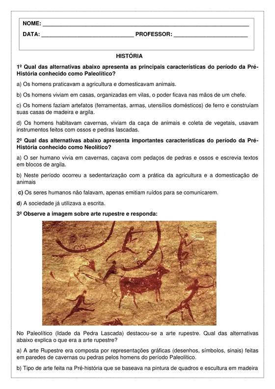 Atividade de reforço escolar do Kit