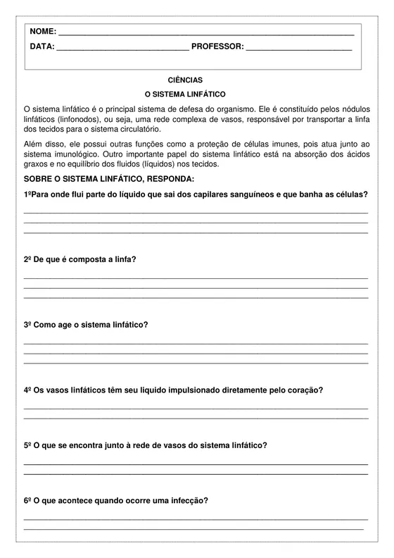 Atividade de reforço escolar do Kit